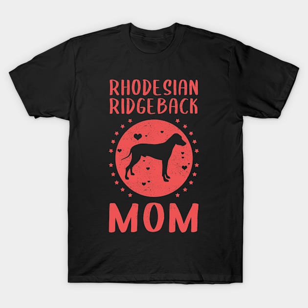 Rhodesian Ridgeback Mom | Gift Idea T-Shirt by Streetwear KKS